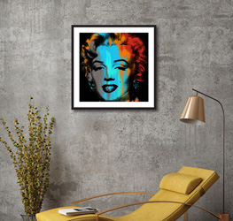 Medium framed print of Marilyn