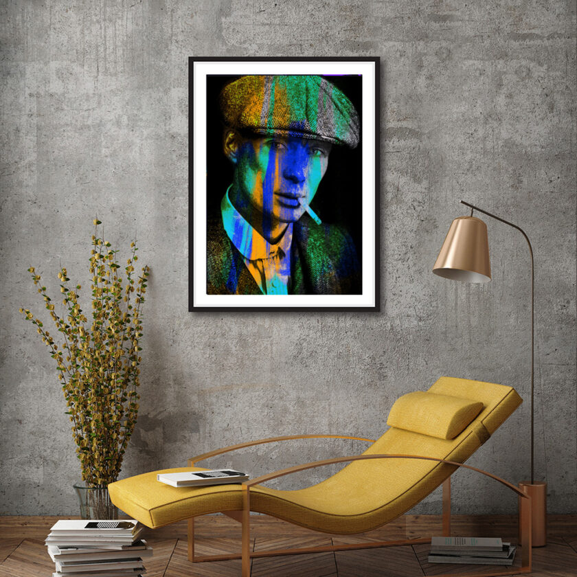 Medium Framed Print of Cillian Murphy