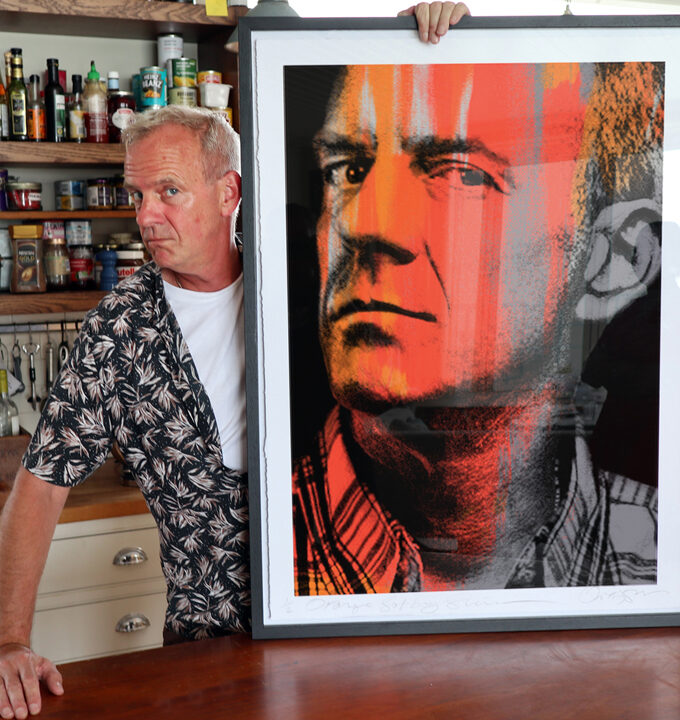 Print signed by Fatboyslim