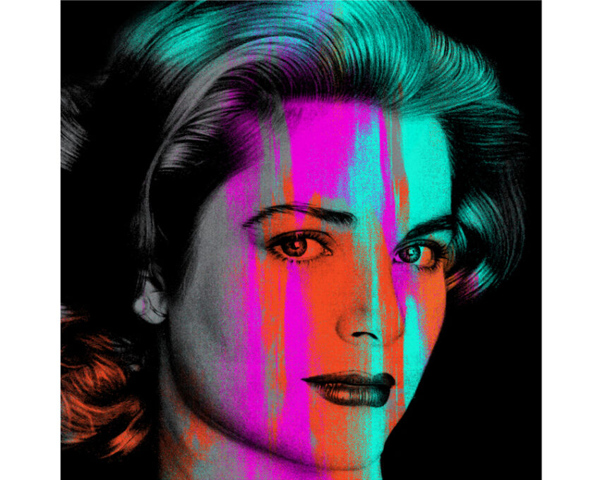 Grace Kelly Blue Square