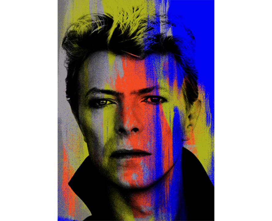 Lets Dance David Bowie, Blue – Anthony Freeman Art