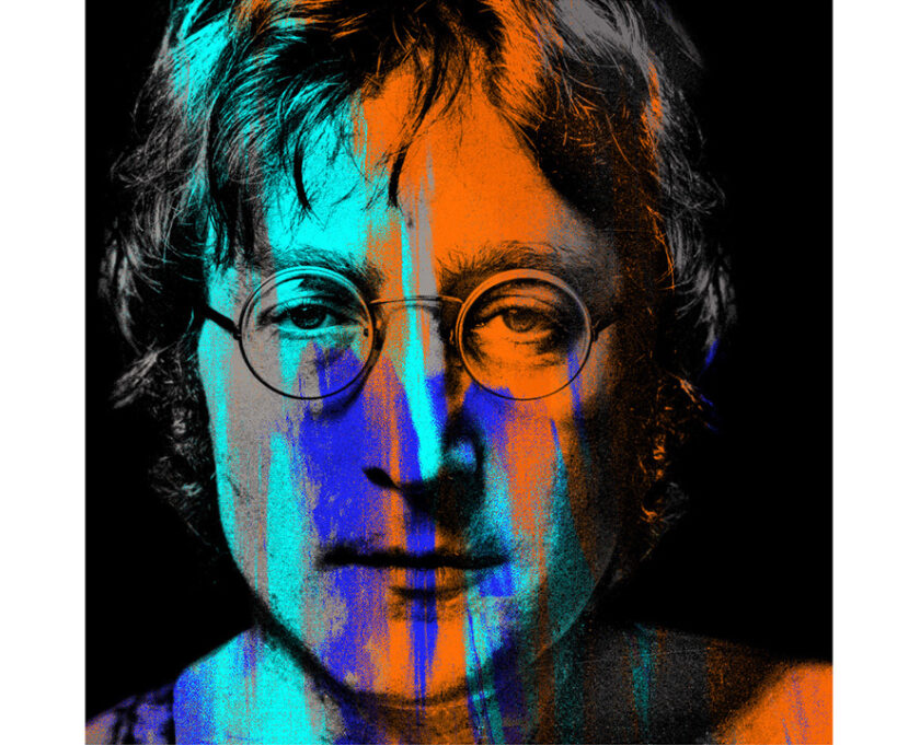 John Lennon Orange